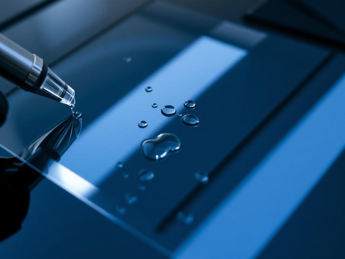 Paint protection film close up